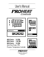 Proheat 4000 Series User Manual preview