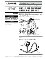 Proheat Teleflex X45 Service Bulletin предпросмотр