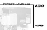 Proheat X30 Owner'S Handbook Manual preview