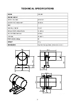 Preview for 4 page of PROIETTA IRIDIUM 150 Instruction Manual