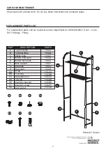 Preview for 7 page of Project Source 0463882 Manual