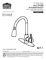 Preview for 1 page of Project Source 0831709 Quick Start Manual