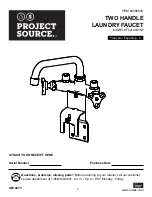 Preview for 1 page of Project Source FL2L0000NF Assembly Instructions Manual