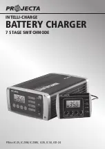 Preview for 1 page of Projecta INTELLI-CHARGE IC25 Manual