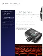 Предварительный просмотр 2 страницы Projectiondesign 101-1610-08 Specifications