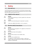 Предварительный просмотр 3 страницы Projectiondesign NR270P User Manual