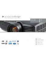 Projectiondesign WUXGA 720/1080 SXGA+ User Manual preview