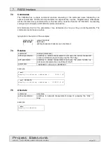 Предварительный просмотр 21 страницы Projekt Elektronik FM 3002 Operating Manual