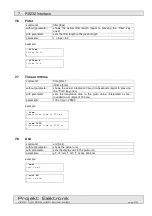 Предварительный просмотр 22 страницы Projekt Elektronik FM 3002 Operating Manual