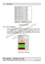 Preview for 56 page of Projekt Elektronik FM 302 Operating Manual