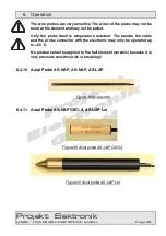 Preview for 65 page of Projekt Elektronik FM 302 Operating Manual