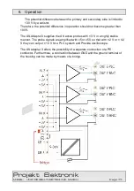 Preview for 77 page of Projekt Elektronik FM 302 Operating Manual