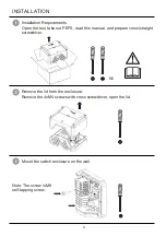 Preview for 4 page of Projoy Electric PEFS Instructions For Installation And Operation Manual