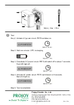 Preview for 7 page of Projoy Electric PEFS Instructions For Installation And Operation Manual