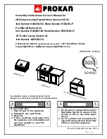 Предварительный просмотр 1 страницы Prokan BS04-BI-LP Assembly Instructions & User Manual