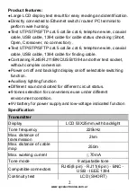 Preview for 3 page of Prokit's Industries HT-7059 User Manual