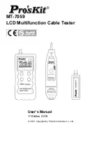 Preview for 1 page of Prokit's Industries Pro'sKit MT-7059 User Manual