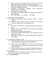 Preview for 8 page of Prokit’s MT-1705 User Manual