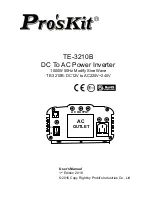 Preview for 1 page of Prokit’s TE-3210B User Manual