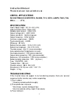 Preview for 2 page of Prokit’s TE-3210B User Manual