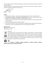 Предварительный просмотр 28 страницы ProKlima 24960043 Instruction Manual