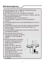 Предварительный просмотр 5 страницы ProKlima GPC12AJ Operating Instructions Manual