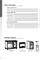 Предварительный просмотр 2 страницы Prokonian CALAEVIN SP5560 User Manual