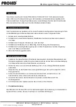 Preview for 2 page of PROLED CCU 50 DALI DT8 CCT CA User Manual