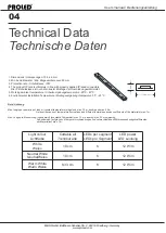 Preview for 4 page of PROLED FLEX STRIP XTREME MONO User Manual