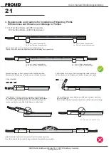 Preview for 21 page of PROLED FLEX STRIP XTREME MONO User Manual