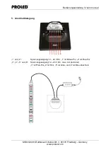 Предварительный просмотр 4 страницы PROLED GLASS TOUCH PWM DIMMER RGB 3-CHANNEL User Manual