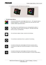 Предварительный просмотр 6 страницы PROLED GLASS TOUCH PWM DIMMER RGB 3-CHANNEL User Manual