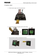 Предварительный просмотр 11 страницы PROLED GLASS TOUCH PWM DIMMER RGB 3-CHANNEL User Manual