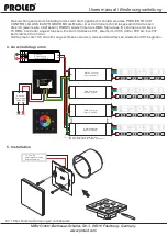 Preview for 4 page of PROLED L500015 Series User Manual