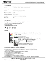 Preview for 7 page of PROLED L513171 User Manual