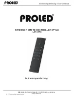 PROLED L513178 User Manual preview