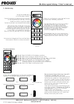 Preview for 4 page of PROLED L513182 User Manual