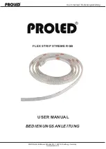 Preview for 1 page of PROLED L65XT000 User Manual