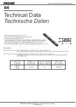 Preview for 4 page of PROLED L65XT000 User Manual