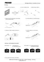 Preview for 2 page of PROLED WEIMAR L1727526B Installation Manual