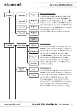 Предварительный просмотр 11 страницы Prolight elumen8 User Manual