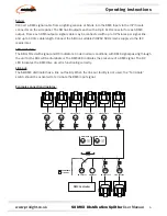 Предварительный просмотр 5 страницы Prolight S8 DMX Distribution Splitter User Manual