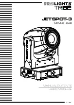 Preview for 1 page of Prolights Tribe JETSPOT-3 User Manual