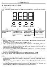 Предварительный просмотр 20 страницы Prolights Tribe PHYRO1000D User Manual