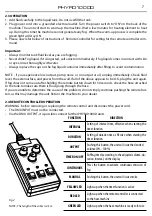 Предварительный просмотр 21 страницы Prolights Tribe PHYRO1000D User Manual