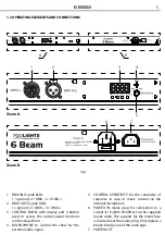 Предварительный просмотр 21 страницы ProLights 6 BEAM User Manual