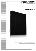 Предварительный просмотр 1 страницы ProLights AlphaPIX6T Assembly Instructions Manual