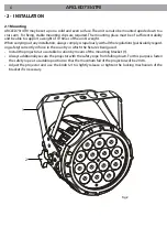 Предварительный просмотр 30 страницы ProLights ARCHITAINMENT ARCLED7314TRI User Manual