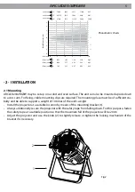 Предварительный просмотр 23 страницы ProLights ARCLED2342RGBW User Manual