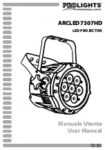 Предварительный просмотр 1 страницы ProLights ARCLED3109PIX User Manual